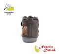Chlapčenské zimné topánky barefoot alternatíva D.D. Step Khaki Dino 066-52525B