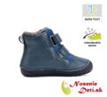 Barefoot zimné vyššie členkové topánky D.D. Step Royal Blue Wolf 070-52893