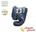 Barefoot zimné vyššie členkové topánky D.D. Step Royal Blue Wolf 070-52893