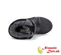 Chlapčenské zimné vyššie topánky D.D. Step 078-52451B Black