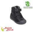 Detské unisex zimné členkové topánky D.D. Step Black 082-52674