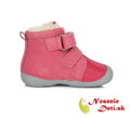 Dievčenské zimné topánky DD Step Ružové Vločky 015-435B
