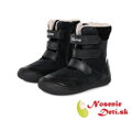 Dievčenské zimné topánky čižmy DD Step Black 078-392