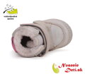 Dievčenské zimné topánky čižmy  D.D. Step Light Grey Zajačik W029-42392B