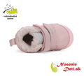 Dievčenské zimné topánky alternatíva barefoot D.D. Step Pink Tučniak W066-42268A