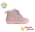 Dievčenské zimné topánky alternatíva barefoot D.D. Step Pink Tučniak W066-42268A