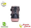 Dievčenské zimné vyššie topánky čižmy D.D. Step Metallic Pink 071-42895
