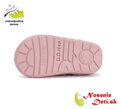 Dievčenské zimné kožené čižmy D. D. Step Champagne Srdiečka W071-42973A