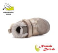 Dievčenské zimné topánky alternatíva barefoot D.D. Step Mocha Bambi 066-52733