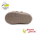 Dievčenské zimné topánky alternatíva barefoot D.D. Step Mocha Bambi 066-52733