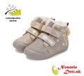 Dievčenské zimné topánky alternatíva barefoot D.D. Step Mocha Bambi 066-52733