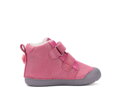 Dievčenské zimné topánky alternatíva barefoot D.D. Step Dark Pink Bambi 066-52733B