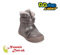 Dievčenské zimné svietiace blikajúce topánky D.D. Step 068-52745A Bronze Hviezdy