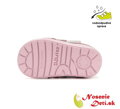 Dievčenské zimné kožušinové topánky čižmy D.D. Step Champagne Vtáčik 071-52381A