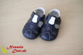 Botičky na první kroky barefoot sandálky Freycoo Baby Larry Modré