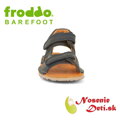 Froddo chlapčenské detské barefoot sandále Flexy Mini Dark Blue