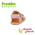 Froddo detské barefoot sandále Flexy Mini Pink