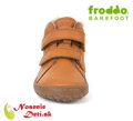 Detské barefoot zimné kožené topánky Froddo Winter Furry Cognac