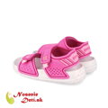 Dívčí plážové ultralehké sandály Garvalín Beach Rosa