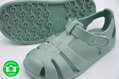 Detské sandále Igor Nemo Solid New Green Tmavozelené