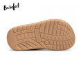 Protetika Chlapčenské barefoot prechodné kožené topánky Alan Navy