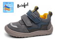 Chlapčenské barefoot prechodné membránové kožené topánky Protetika Tex Kameron Gris