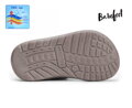 Chlapčenské barefoot prechodné membránové kožené topánky Protetika Tex Kameron Gris