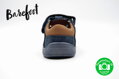 Chlapecké barefoot kožené sandálky s pevnou patou Protetika Rik