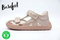 Dívčí barefoot kožené sandálky s pevnou patou Protetika Hana Pink