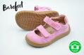 Dievčenské letné barefoot plátenky sandále Protetika Tafi Pink
