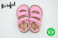 Dievčenské letné barefoot plátenky sandále Protetika Tafi Pink