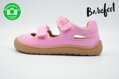 Dievčenské letné barefoot plátenky sandále Protetika Tafi Pink