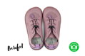Dievčenské barefoot sieťované tenisky Protetika Gael Old Pink 