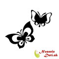 Reflexná nažehľovačka Motýle3- 2 ks