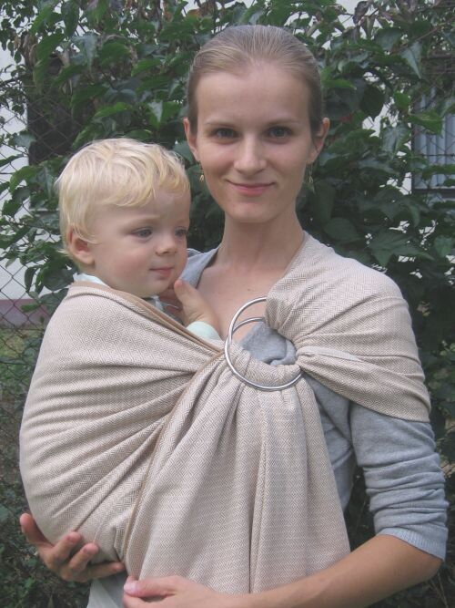 storchenwiege ring sling