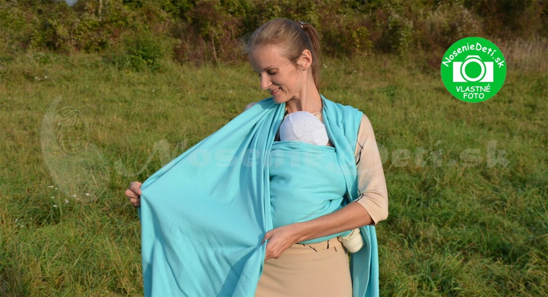 Ako vybrať správnu veľkosť šatky na nosenie detí.