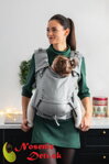Be Lenka 4ever Neo Sivý detský rastúci ergonomický nosič