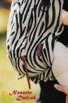 Be Lenka 4ever Neo Zebra Black and White detský rastúci nosič
