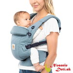 Detský ergonomický nosič Ergobaby Adapt Soft Touch Cotton Slate Blue