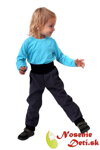 Detské softshellové nohavice Antracitové