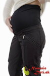 Tehotenské softshellové nohavice
