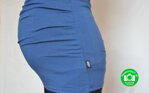 Tehotenské tielko - nariasenie v oblasti bruška krásne zvýrazní malé aj veľké tehotenské bruško. 