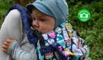 Nosenie dieťaťa v nosiči Liliputi Rainbow Collection Feather