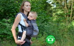 Ergonomický nosič Liliputi Graphit sivý - umožňuje nosenie detí od novorodenca až po batoľa. Pri väčších deťoch je možné nosič rozšíriť a tak vytvoriť odrastajúcim nožičkám dieťatka pohodlnú a mäkku podporu.