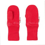 Detské rukavice merino s palcom Manymonths Poppy Red