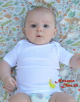 Detské funkčné letné tričko proti poteniu Moira Extremelight Biele