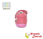 Dievčenské barefoot jarné jesenné topánky DD Step Ružové lienky 070-270A