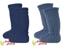 Merino detské capačky Manymonths Winter Cosmos Blue