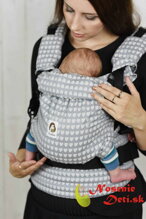 Nosič pre deti Rischino Flexible White Little Hearts