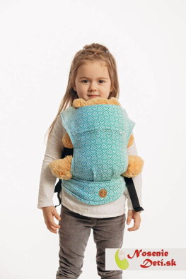 Nosič pre bábiky Lennylamb Big Love Ice Mint